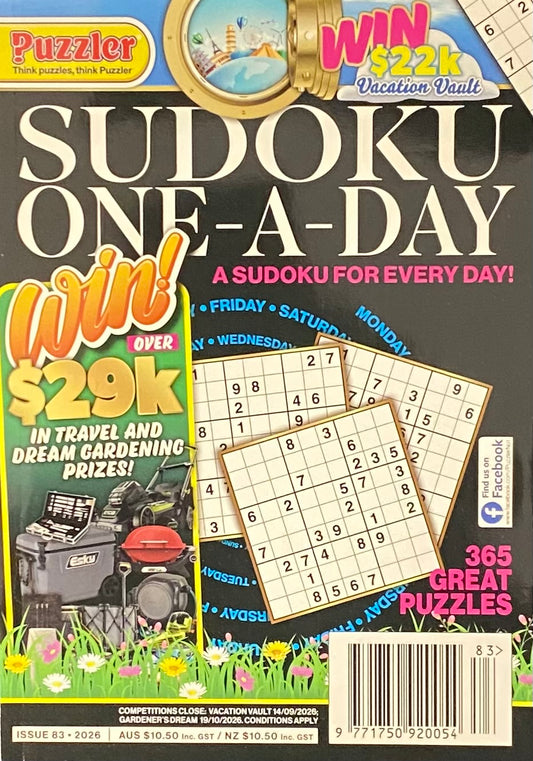 Puzzler Sudoku One A Day