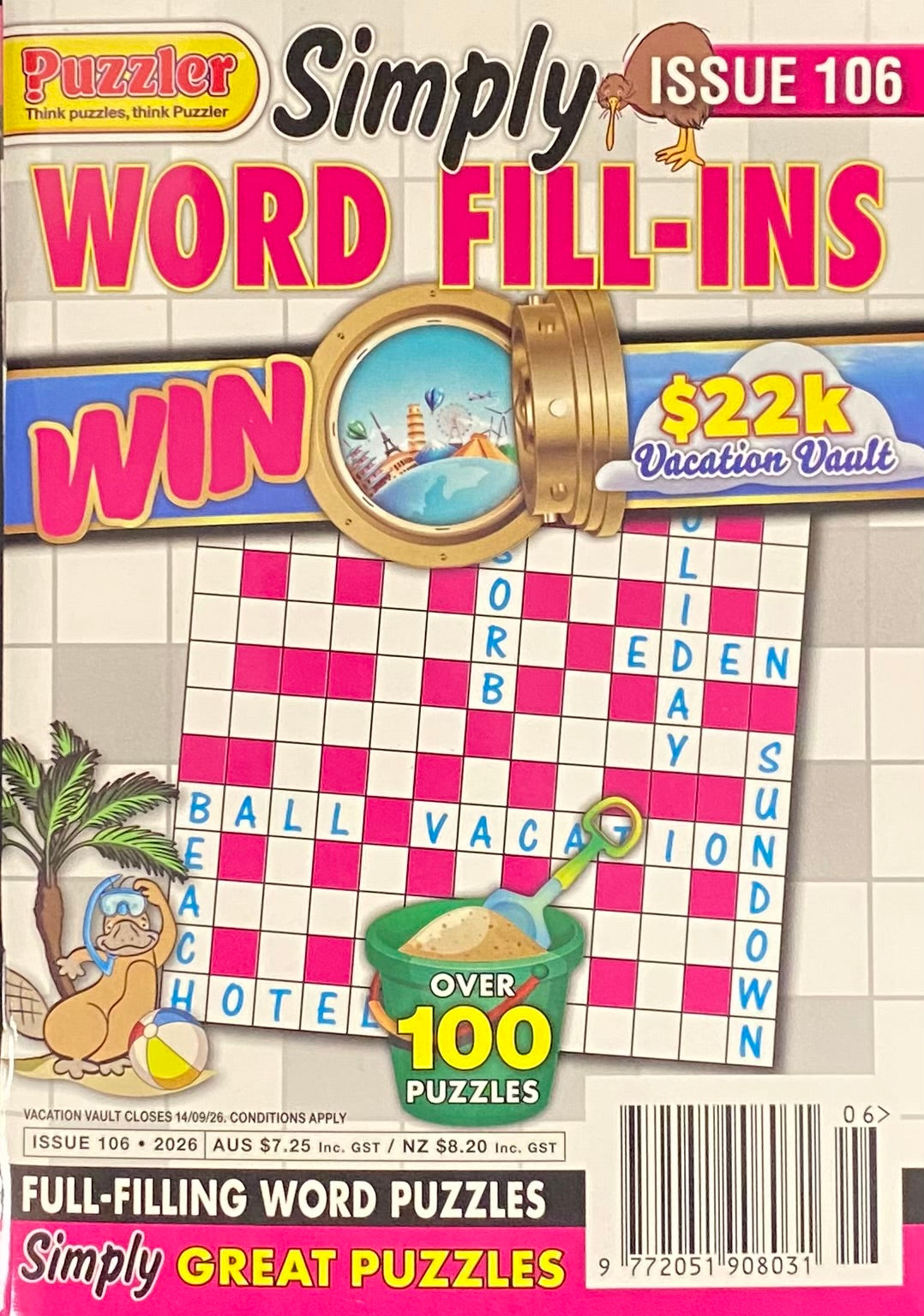 Puzzler Simply Word Fill Ins