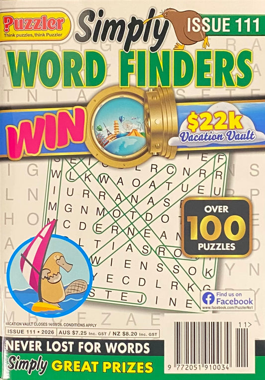 Puzzler Simply Word Finders