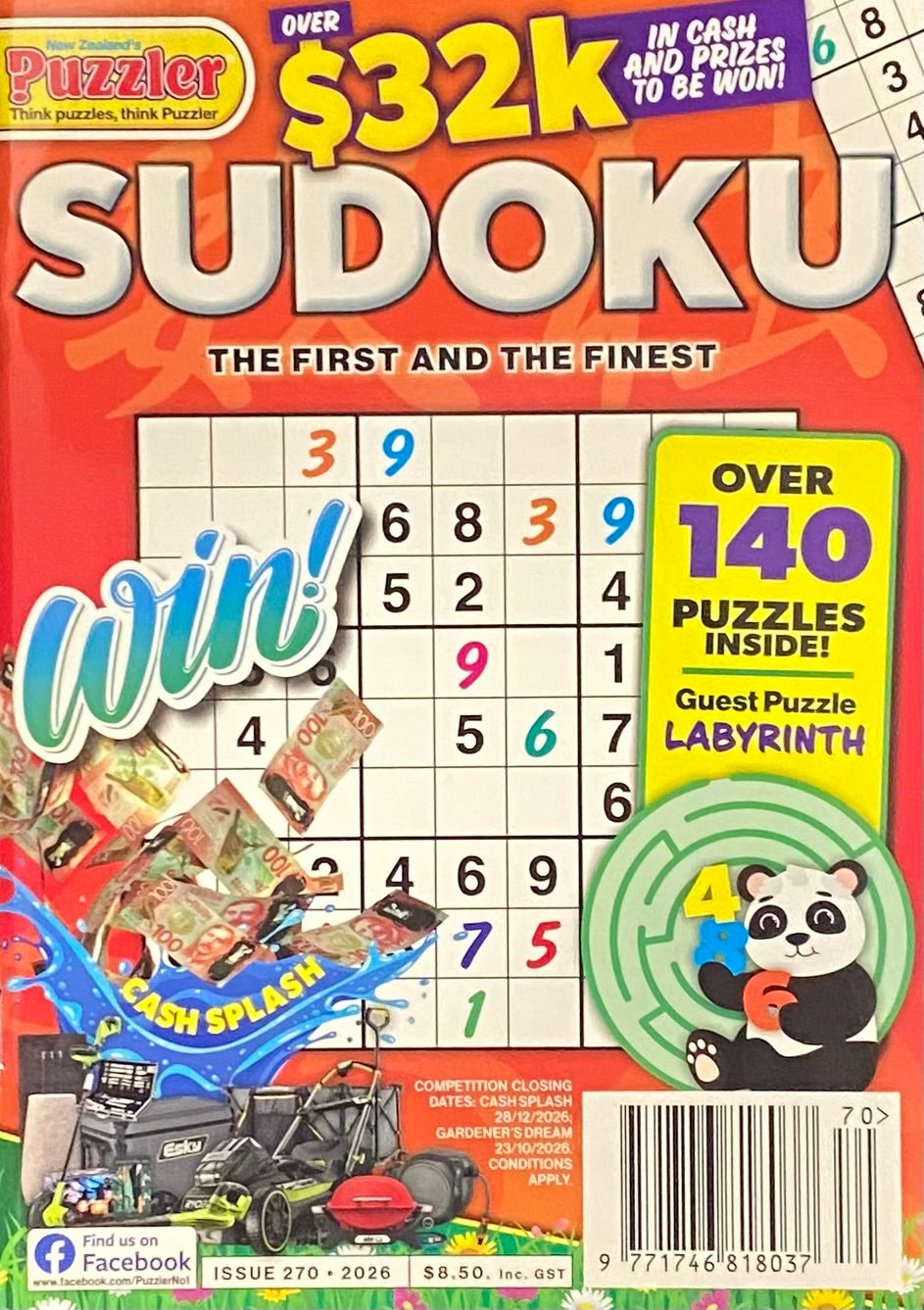 Puzzler Sudoku Magazine