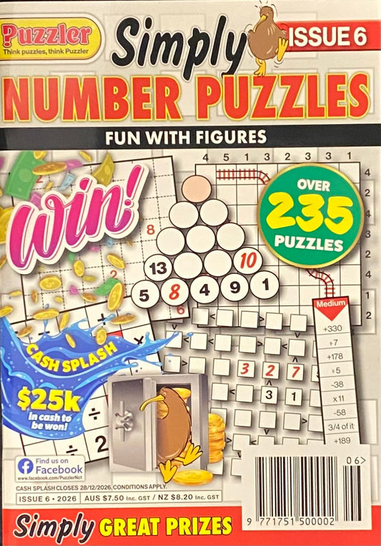 Puzzler Simply Number Puzzles