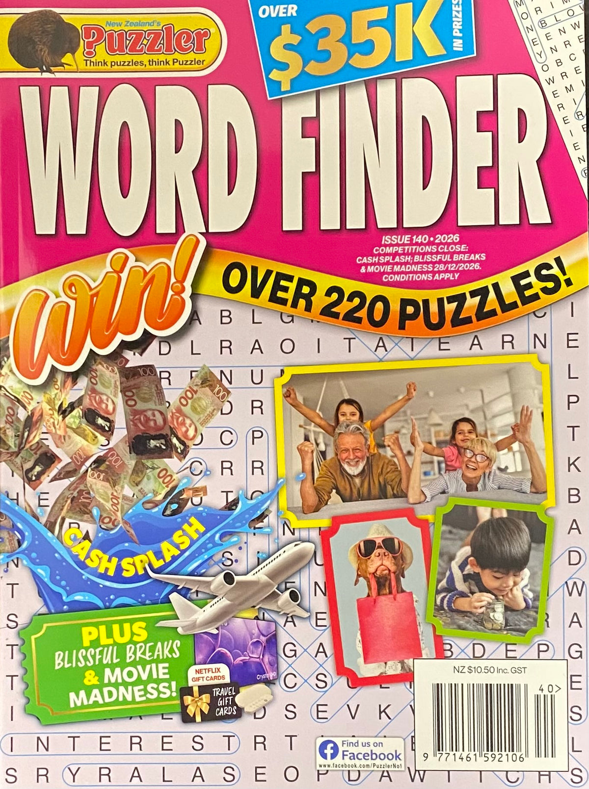 Puzzler Word Finder Puzzle Book