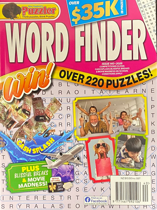 Puzzler Word Finder Puzzle Book