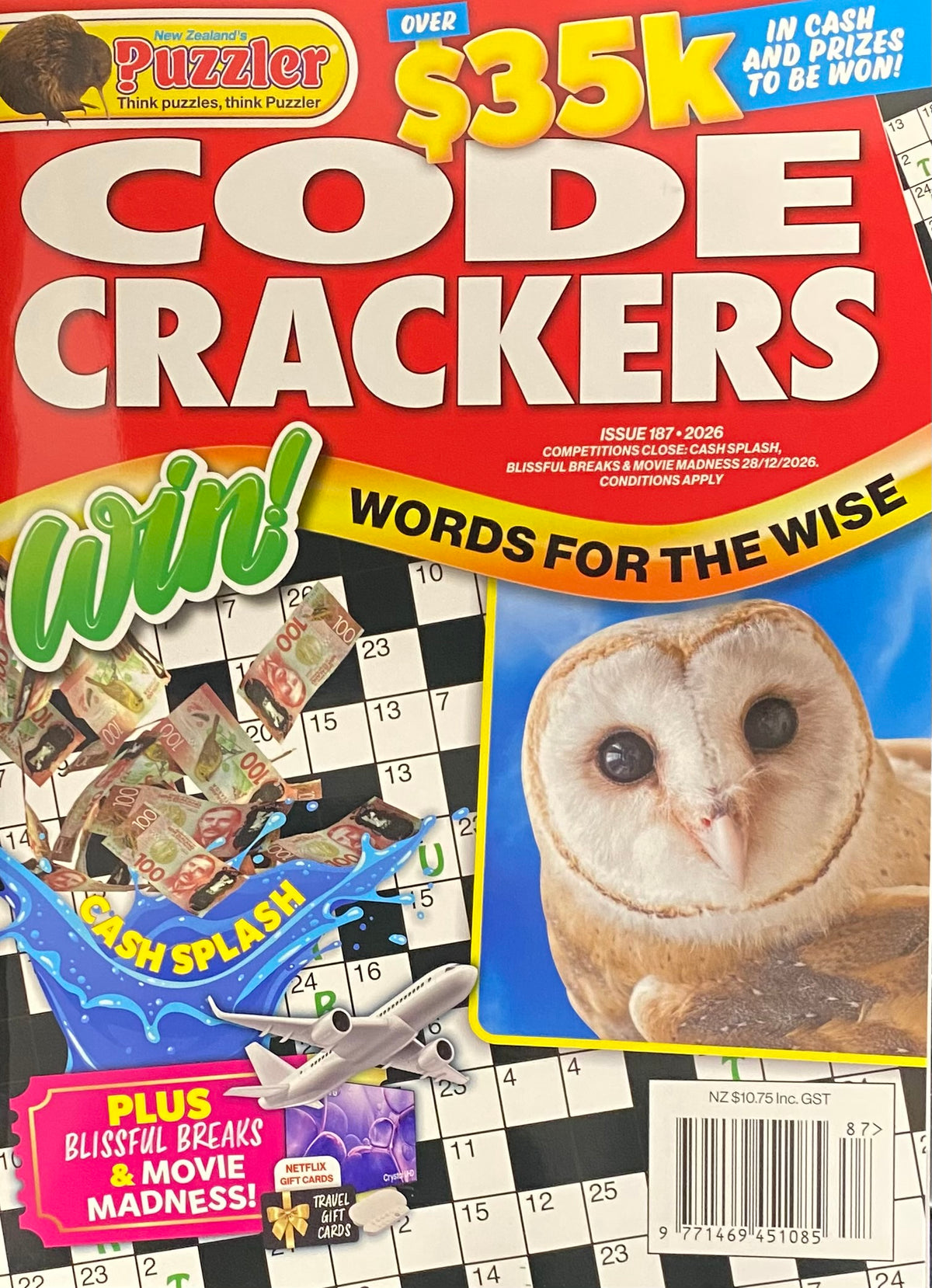 Puzzler Code Crackers Puzzle Book