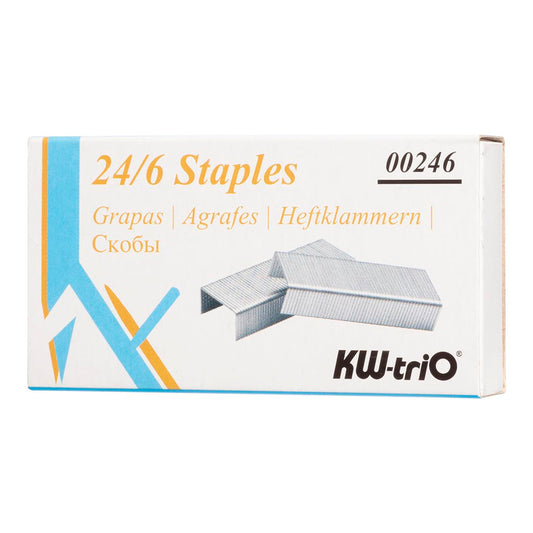 KW-triO Staples 24/6 Pack of 1000