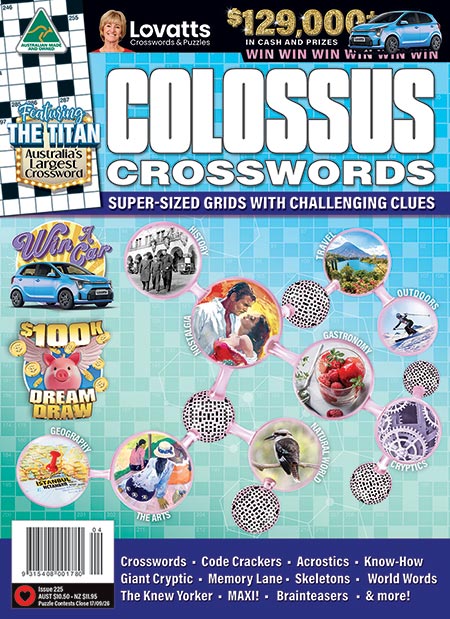 Lovatts Colossus Crosswords