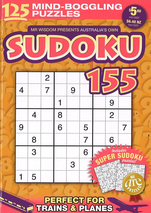 Mr Wisdom Presents Sudoku Magazine