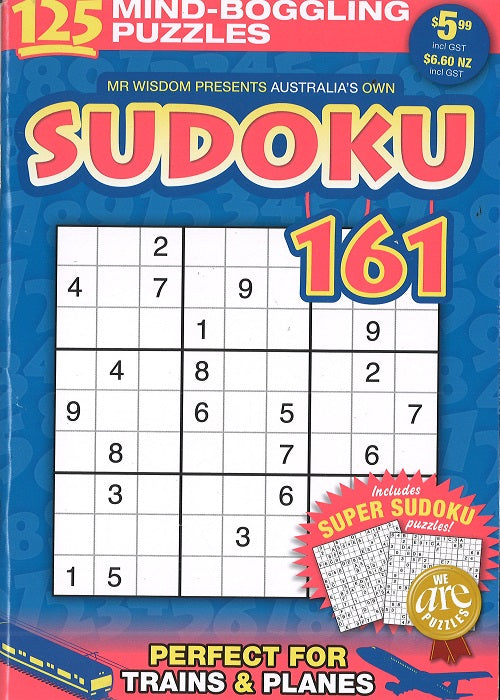 Mr Wisdom Presents Sudoku Magazine
