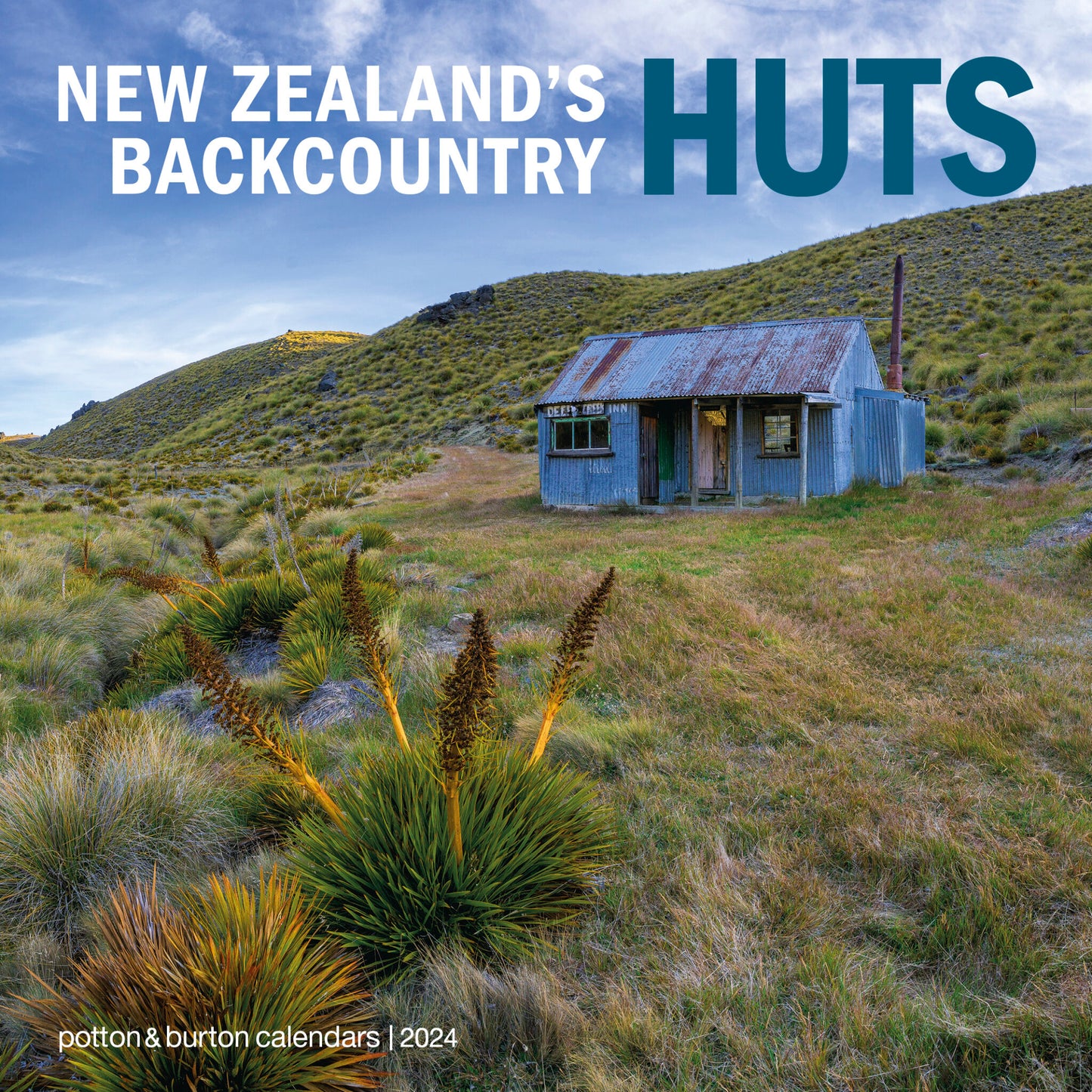 2024 Calendar New Zealand Back Country Huts