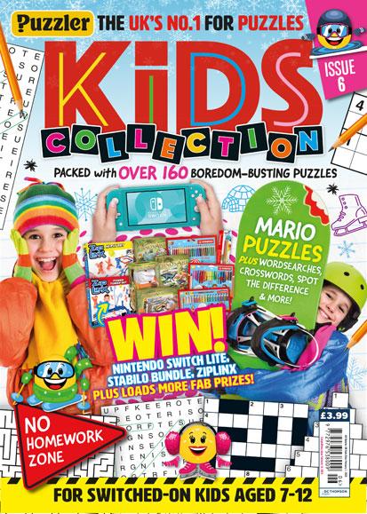 Puzzler Kids Collection Puzzle Book