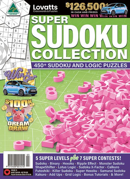 Lovatts Super Sudoku Collection