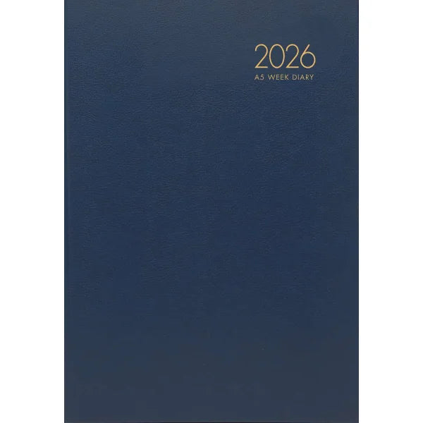 2026 Diary Windsor A5 Week to View Navy