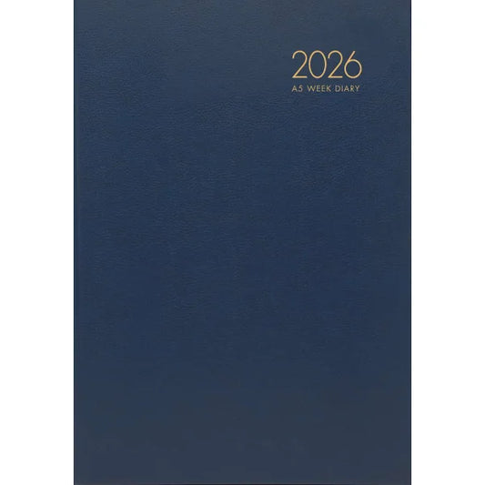 2026 Diary Windsor A5 Week to View Navy