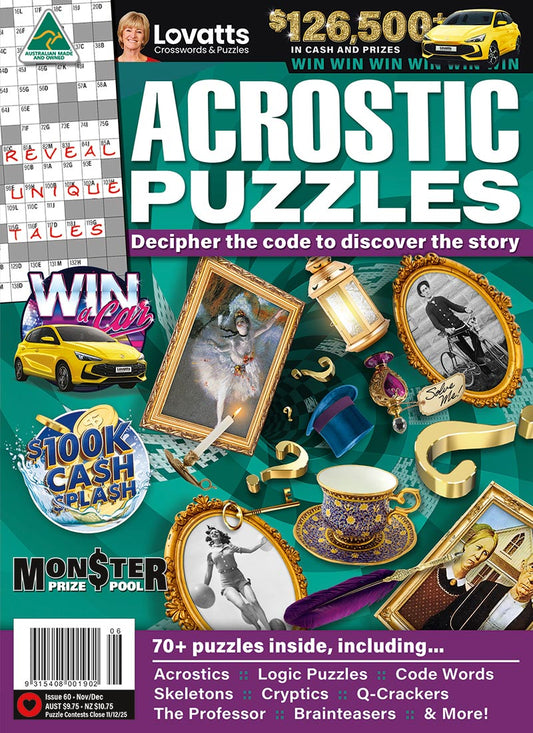 Lovatts Acrostic Puzzles