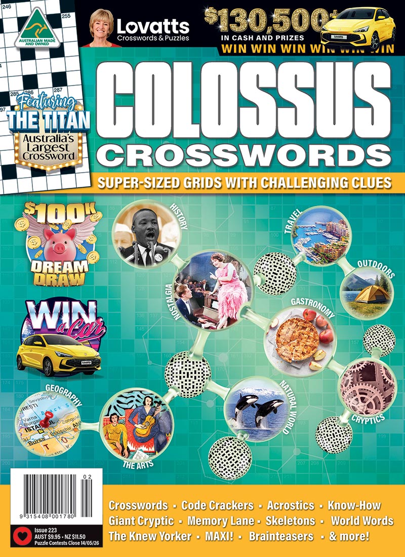 Lovatts Colossus Crosswords