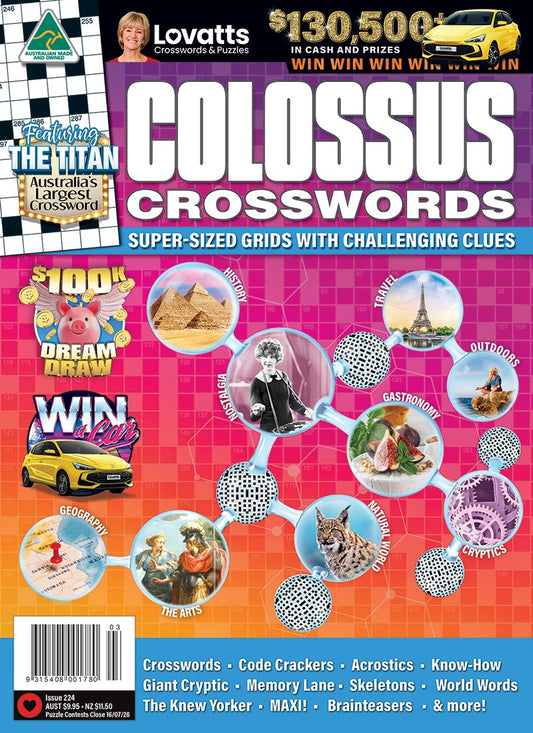 Lovatts Colossus Crosswords