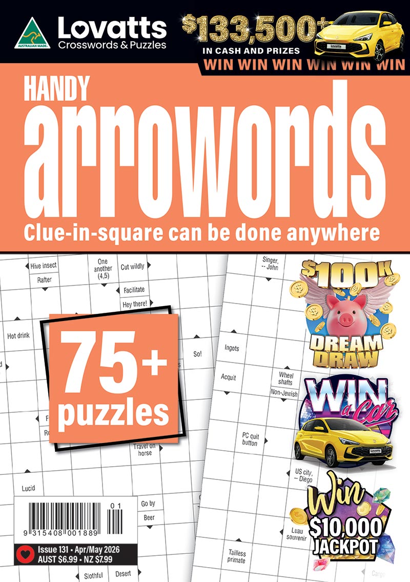 Lovatts Handy Arrowords