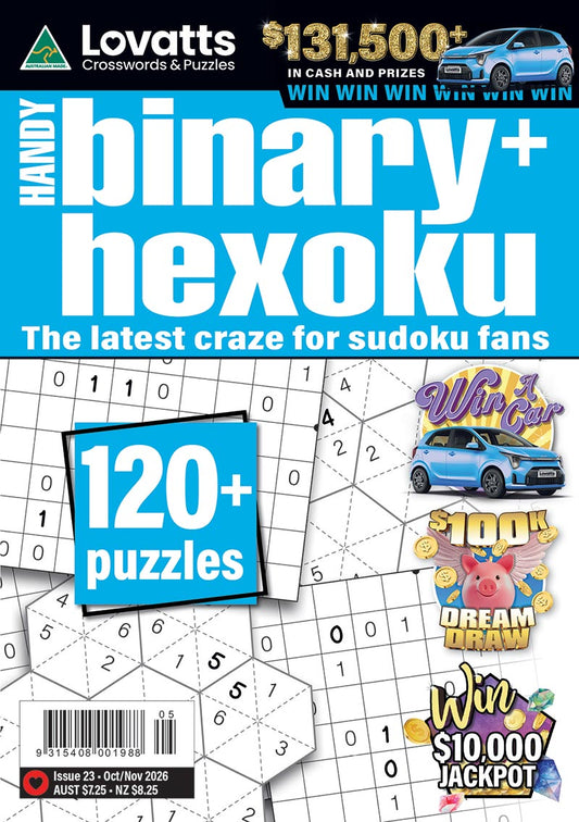Lovatts Handy Binary + Hexoku Magazine
