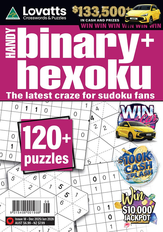 Lovatts Handy Binary + Hexoku Magazine