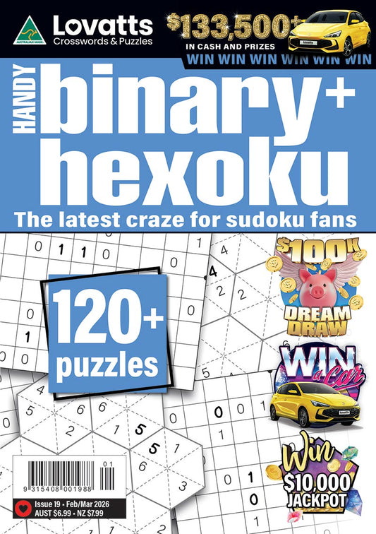 Lovatts Handy Binary + Hexoku Magazine