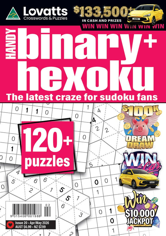 Lovatts Handy Binary + Hexoku Magazine