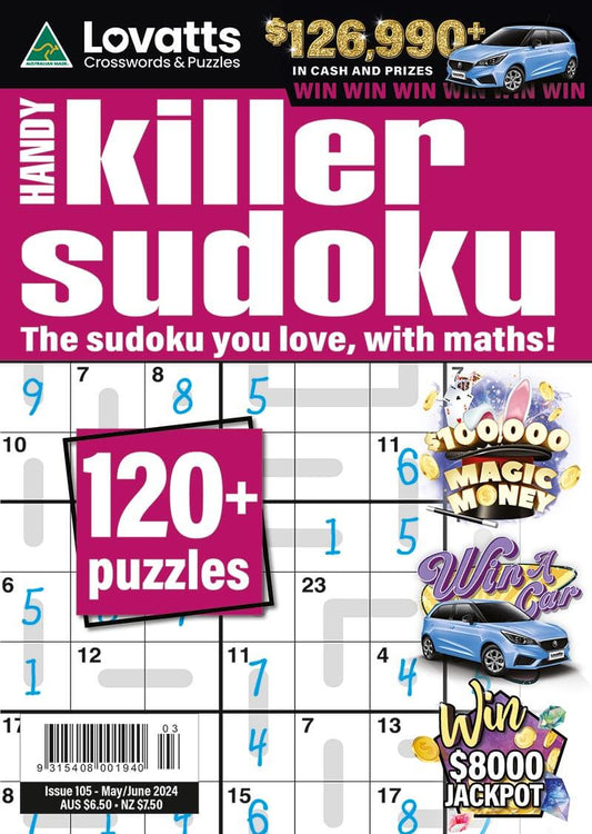 Lovatts Handy Killer Sudoku