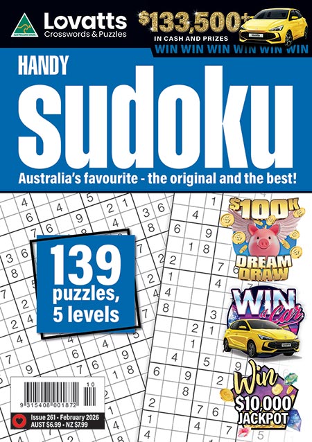 Lovatts Handy Sudoku Magazine