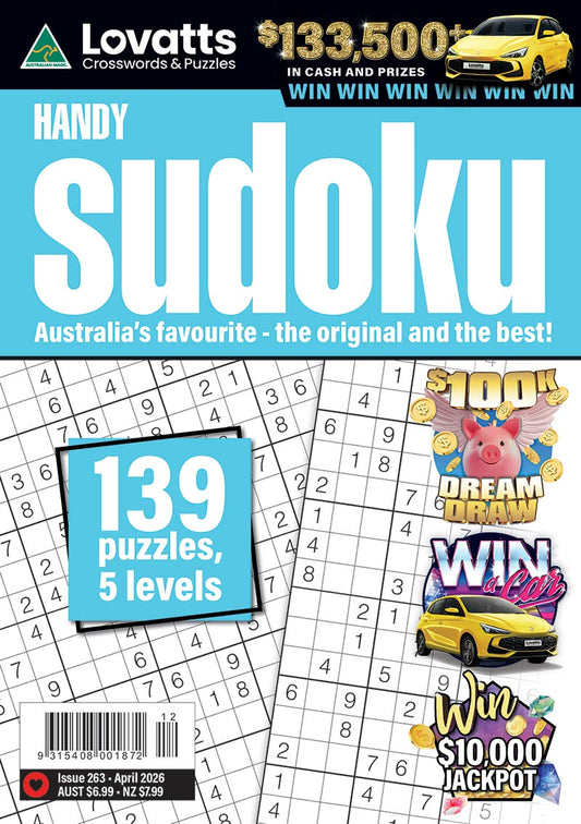 Lovatts Handy Sudoku Magazine