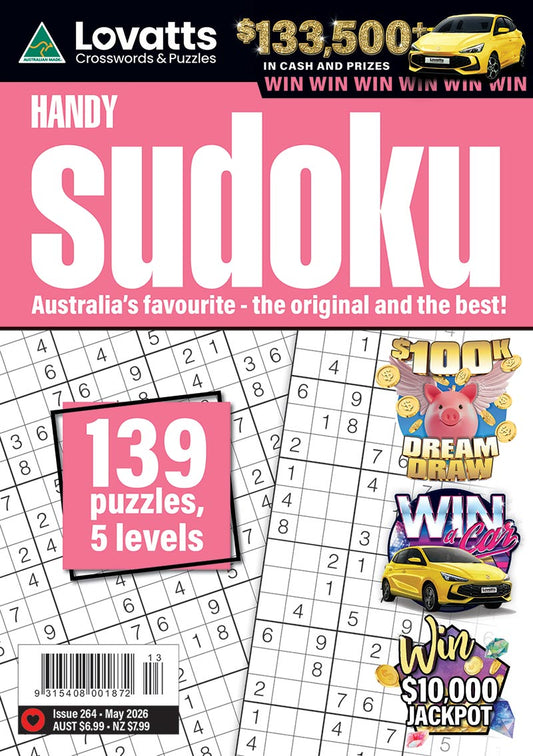 Lovatts Handy Sudoku Magazine
