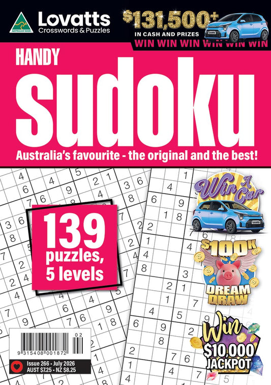 Lovatts Handy Sudoku Magazine