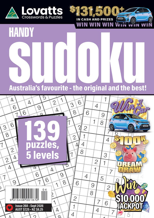 Lovatts Handy Sudoku Magazine