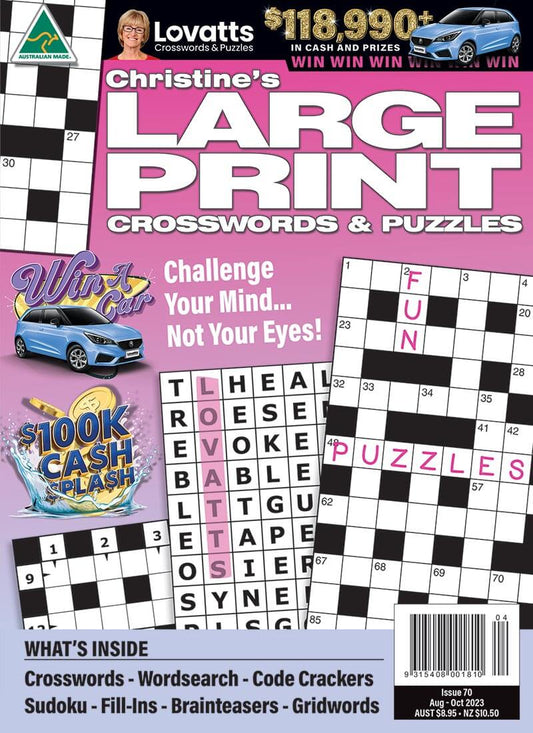 Lovatts Large Print Crossword & Puzzle Collection