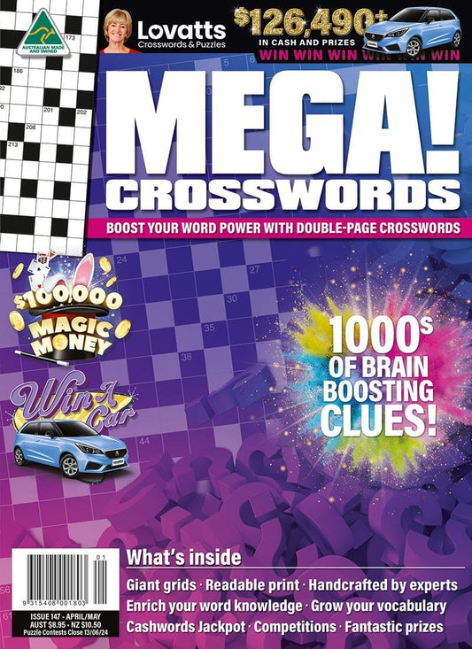 Lovatts Mega Crossword Book