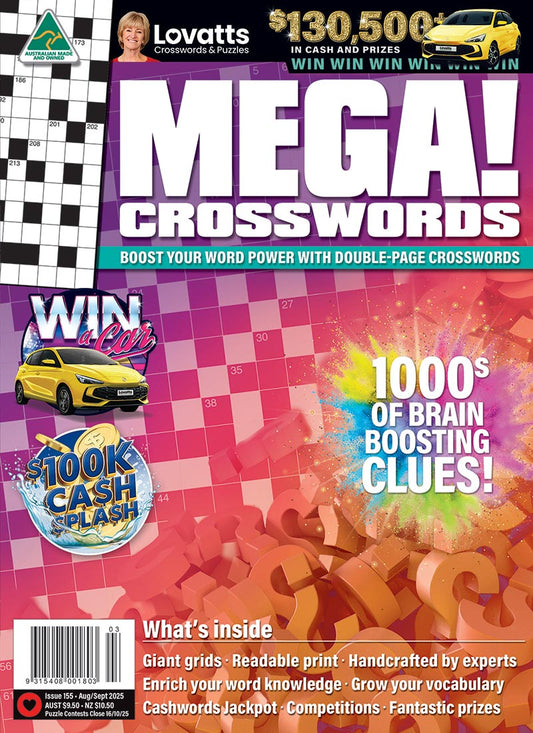 Lovatts Mega Crossword Book