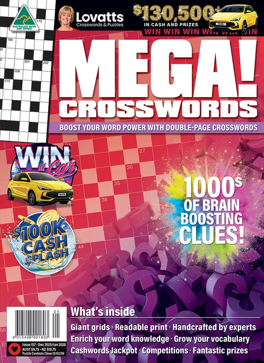 Lovatts Mega Crossword Book