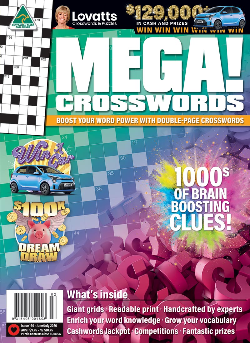 Lovatts Mega Crossword Book