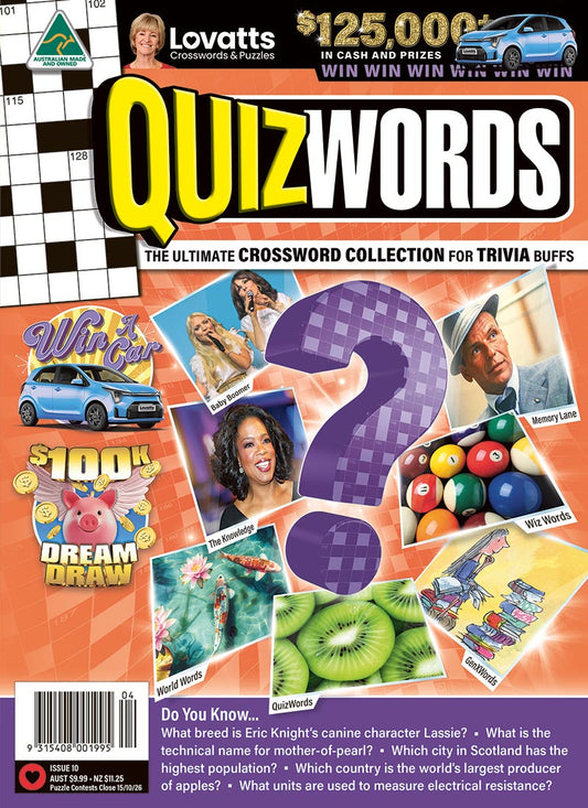 Lovatts QuizWords Magazine