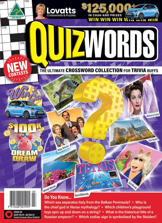 Lovatts QuizWords Magazine
