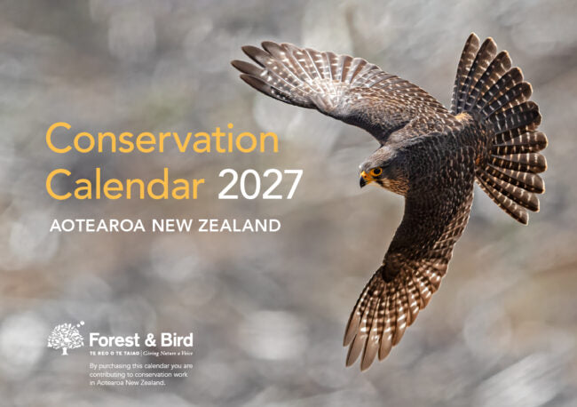 2027 New Zealand Conservation Calendar