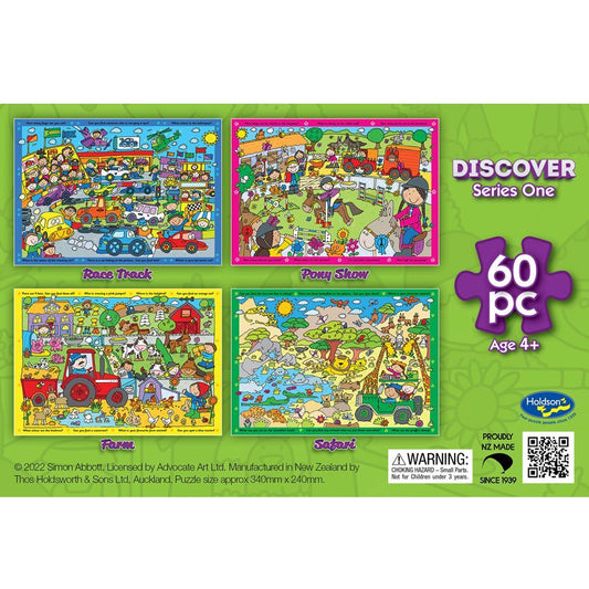 Holdson Puzzle 60 PC Discover Assorted