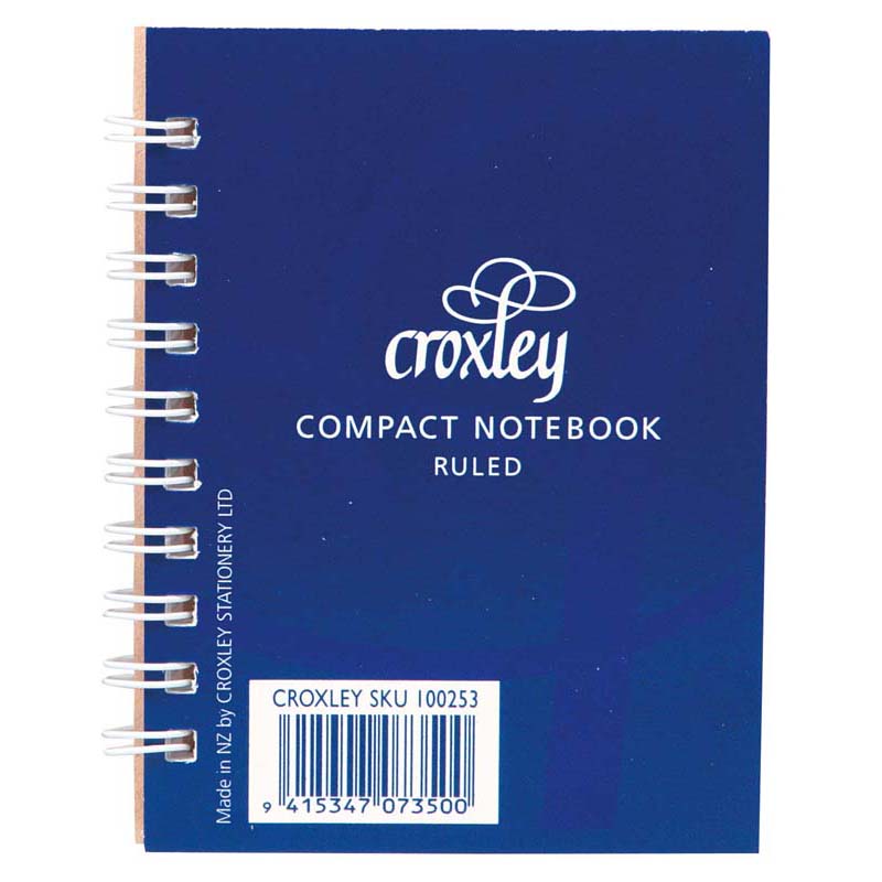 NOTEBOOK COMPACT 20S SO 102X76MM - City Books & Lotto