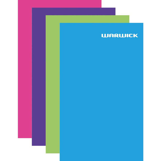 Warwick Notebook Fluoro 32 Leaf Ruled 7mm 165x100mm - City Books & Lotto