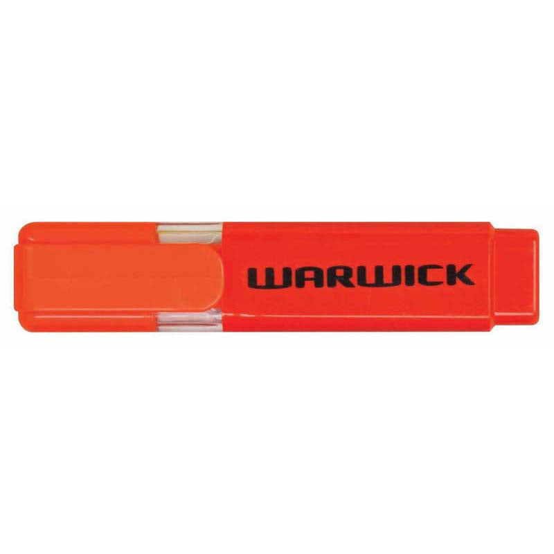 Warwick Highlighter Stubby Orange - City Books & Lotto