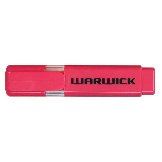 Warwick Highlighter Stubby Pink - City Books & Lotto