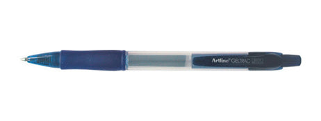 Artline 5570 Geltrac Gel Pen Retractable Medium Blue - City Books & Lotto
