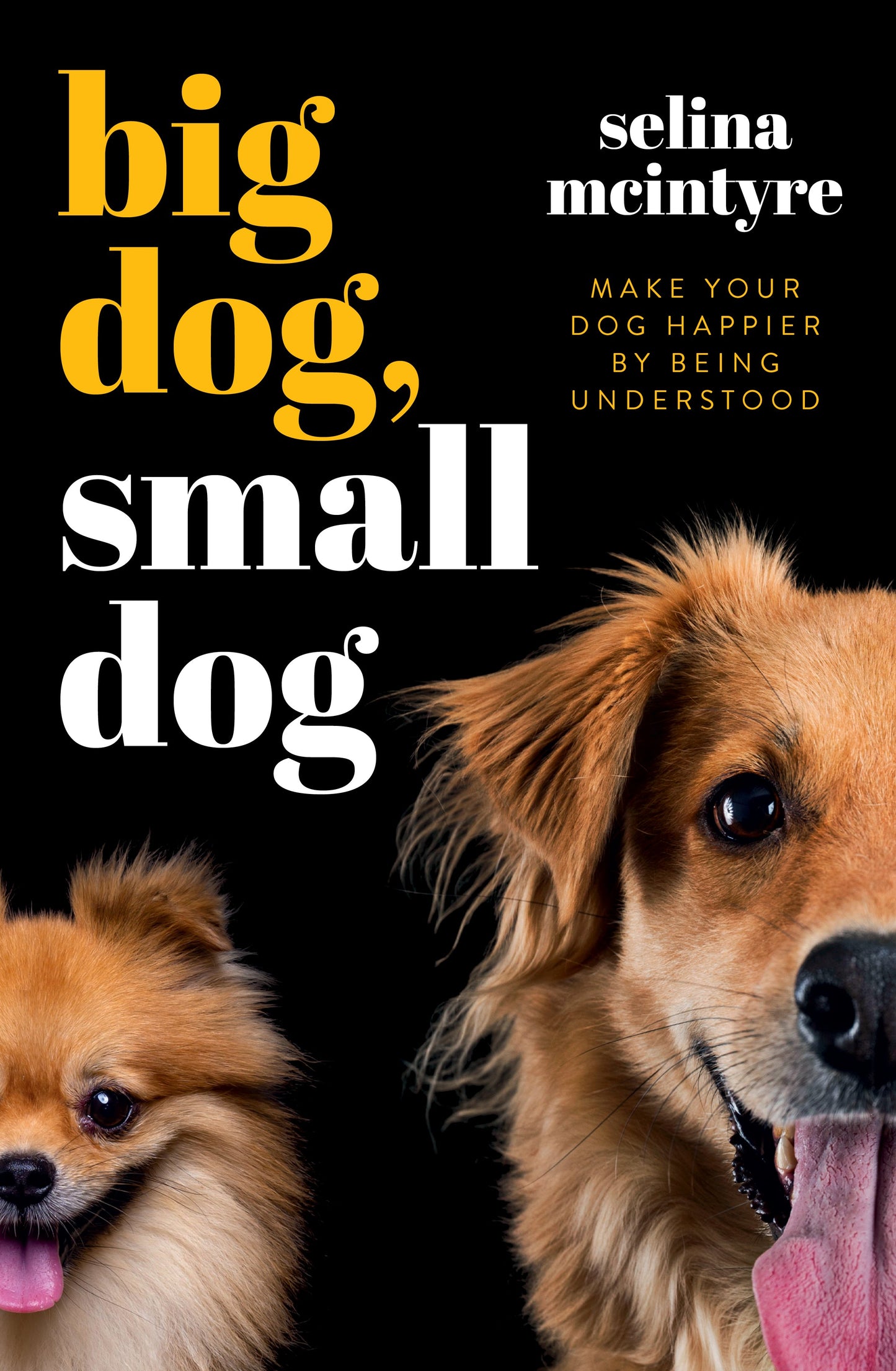 Big Dog Small Dog: Make Your Dog Happier By Being Understood by Selina McIntyre - City Books & Lotto