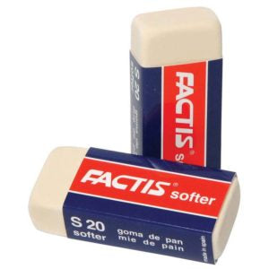 Factis Eraser S20 Soft White - City Books & Lotto