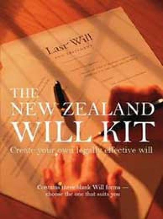 NZ Will Kit - City Books & Lotto