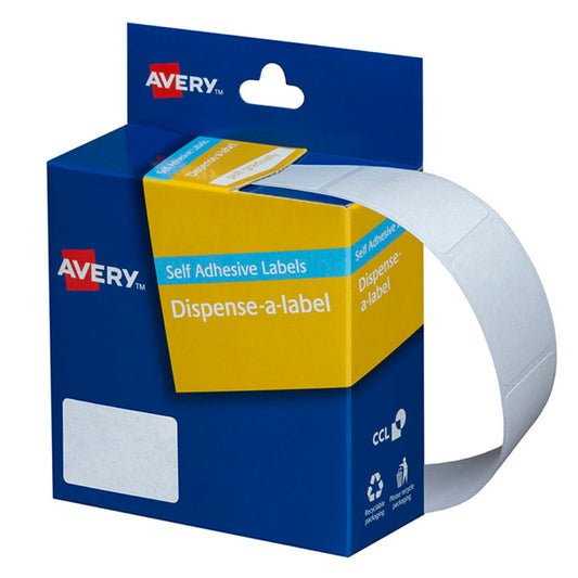 Avery Label Dispenser Dmr2432w 24x32mm White 420 Pack - City Books & Lotto