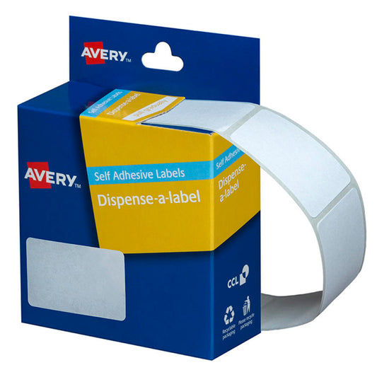 Avery Label Dispenser Dmr3549w 35x49mm White 220 Pack - City Books & Lotto